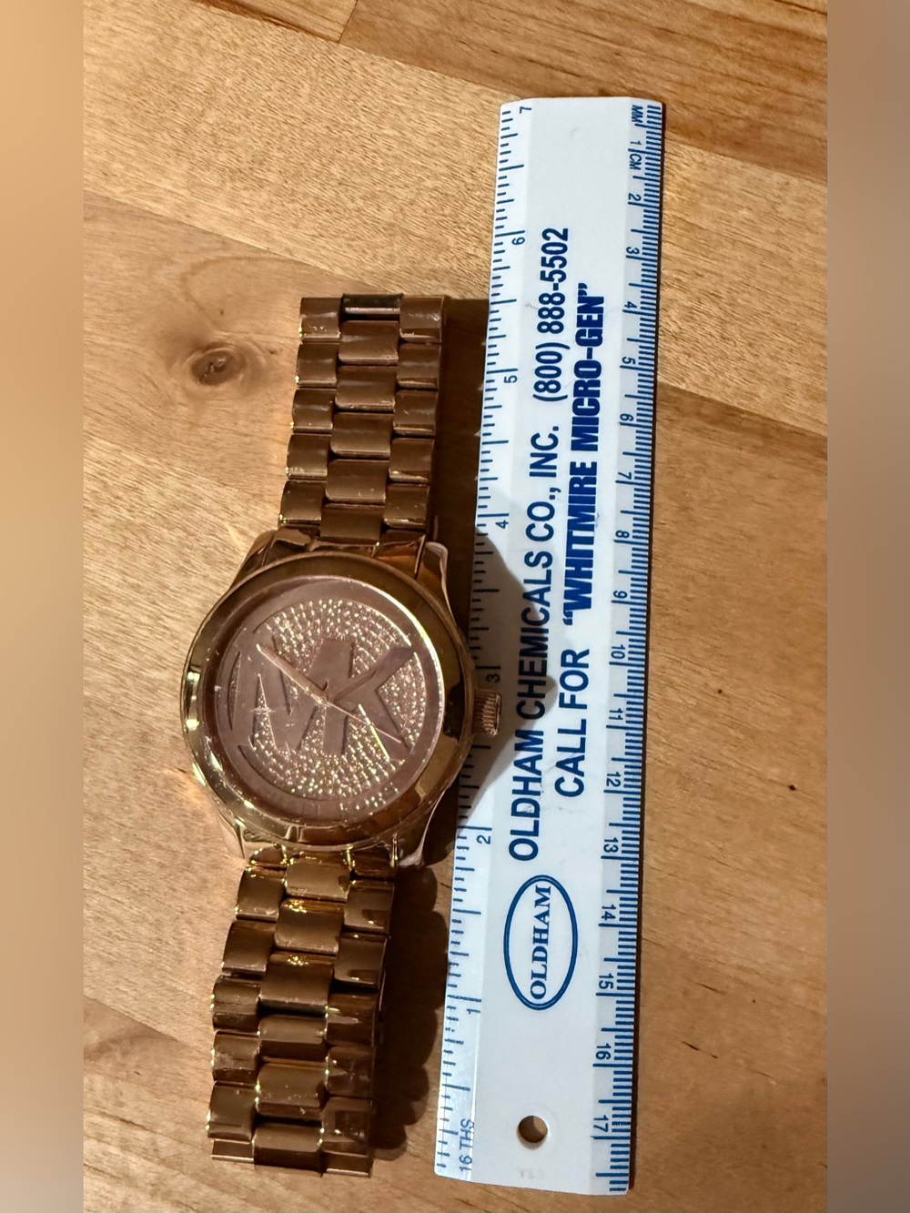 Michael Kors Gold Tone Stainless Steel Bracelet Watch - Gold